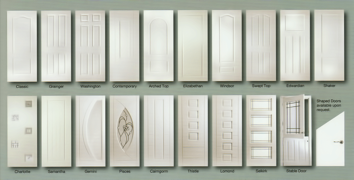 All door styles